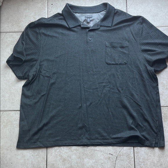 Men's Dark Grey Polo Shirt - Picture 1 of 3